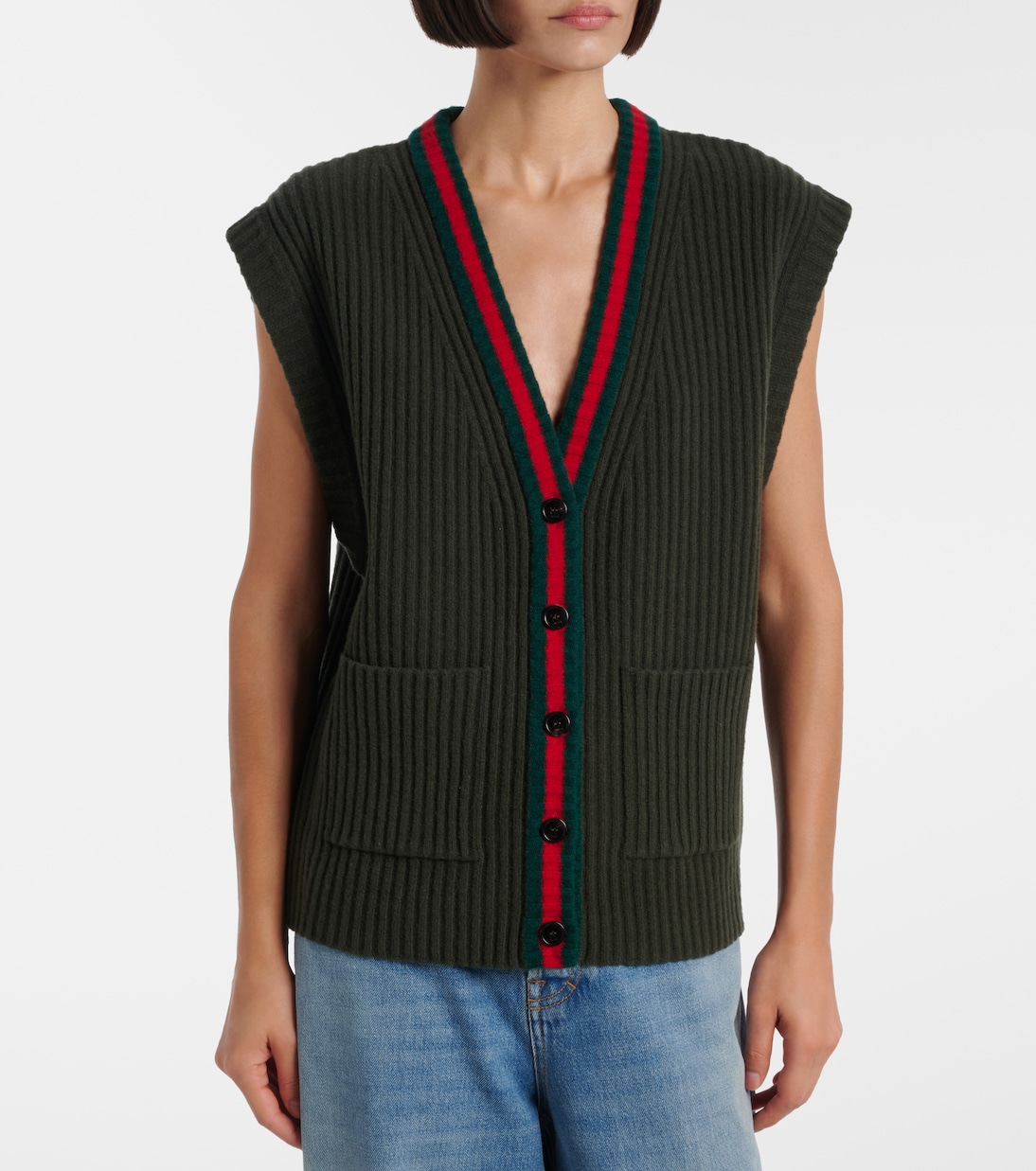 Wool sweater vest | Gucci