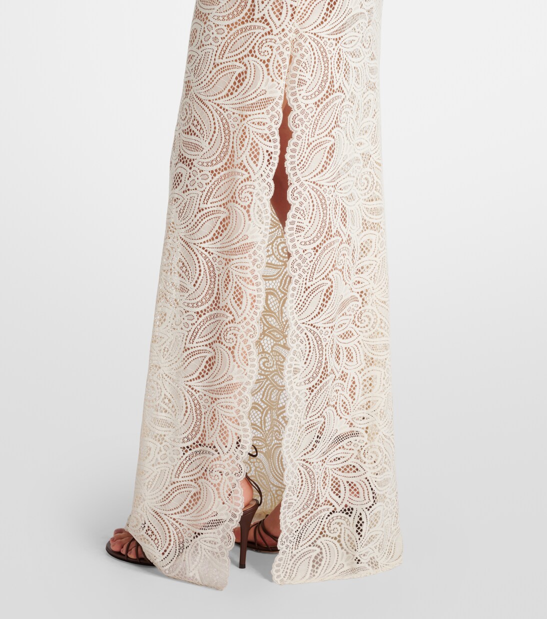 Robe longue Arabella en dentelle | Alexandra Miro