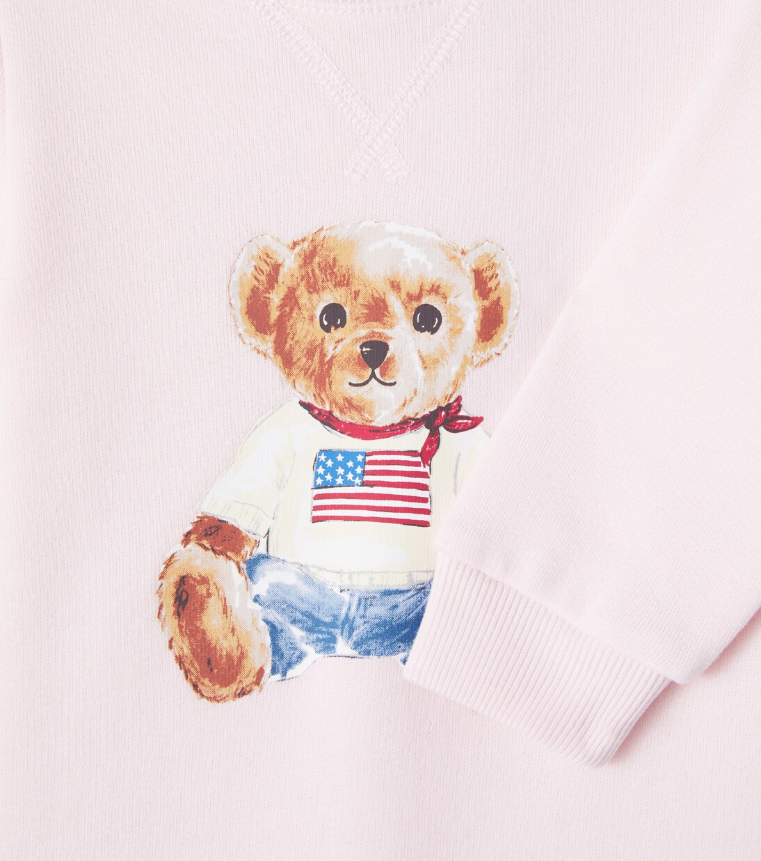 Baby Polo Bear cotton-blend onesie | Polo Ralph Lauren Kids