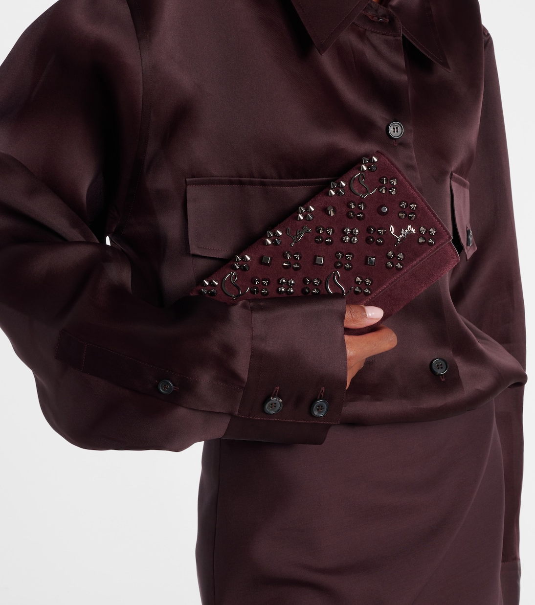 Portemonnaie mit Kettenriemen Paloma  | Christian Louboutin