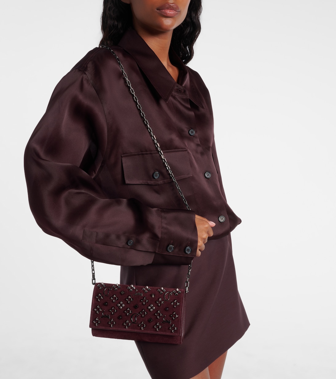 Portemonnaie mit Kettenriemen Paloma  | Christian Louboutin