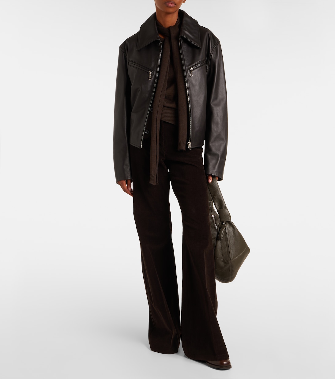 Leather jacket | Lemaire