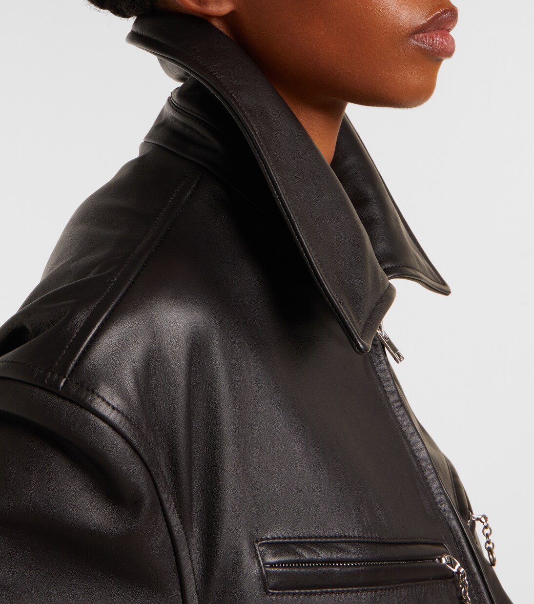 Leather jacket | Lemaire