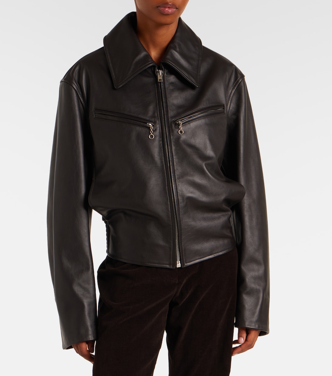 Leather jacket | Lemaire