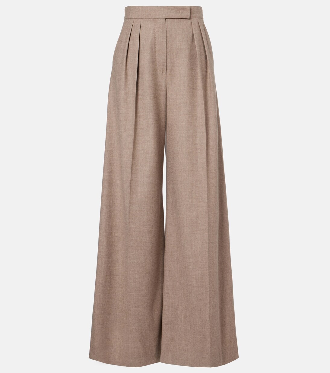 Pantalon ample en cachemire mélangé | Max Mara