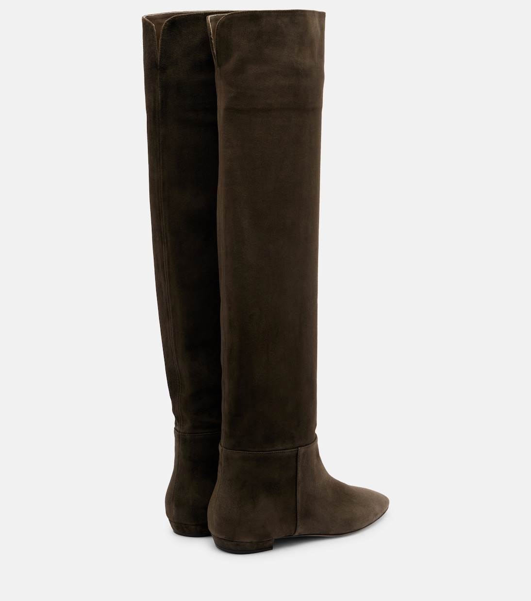 Suede knee-high boots | Gianvito Rossi