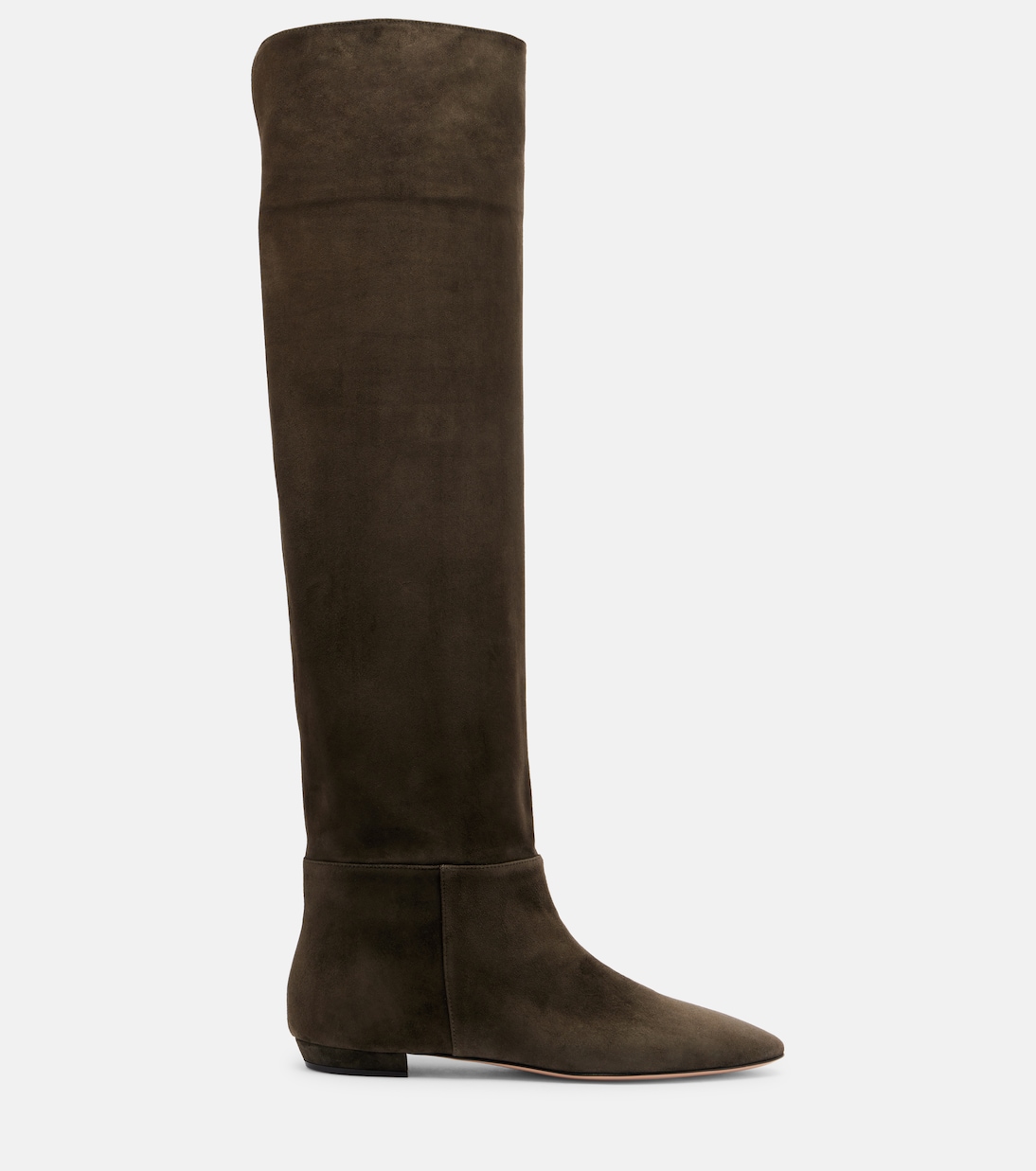 Suede knee-high boots | Gianvito Rossi