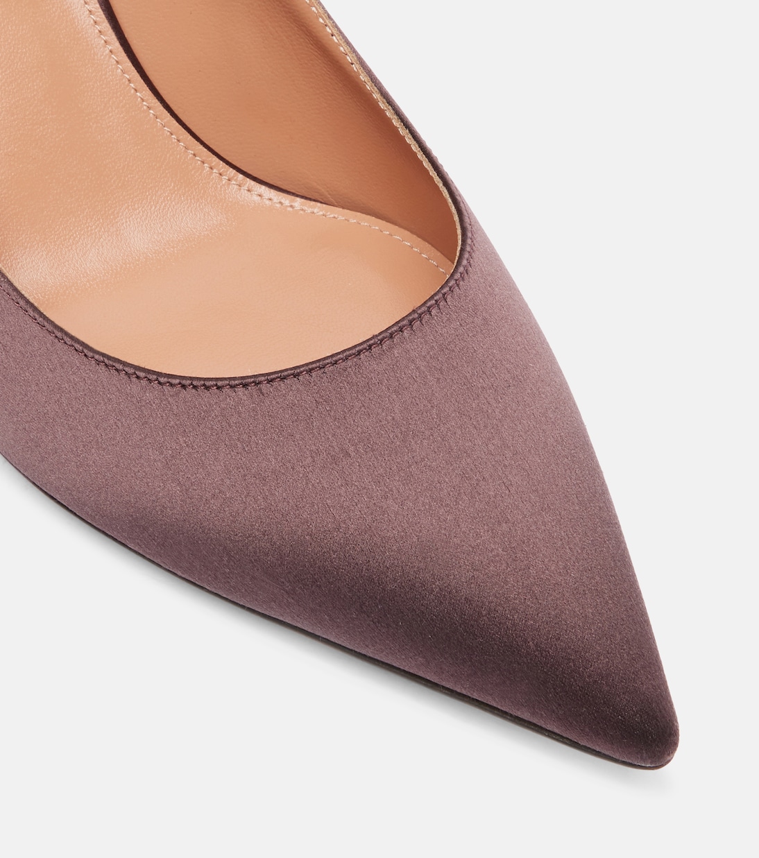 Salones Purist 65 de satén | Aquazzura