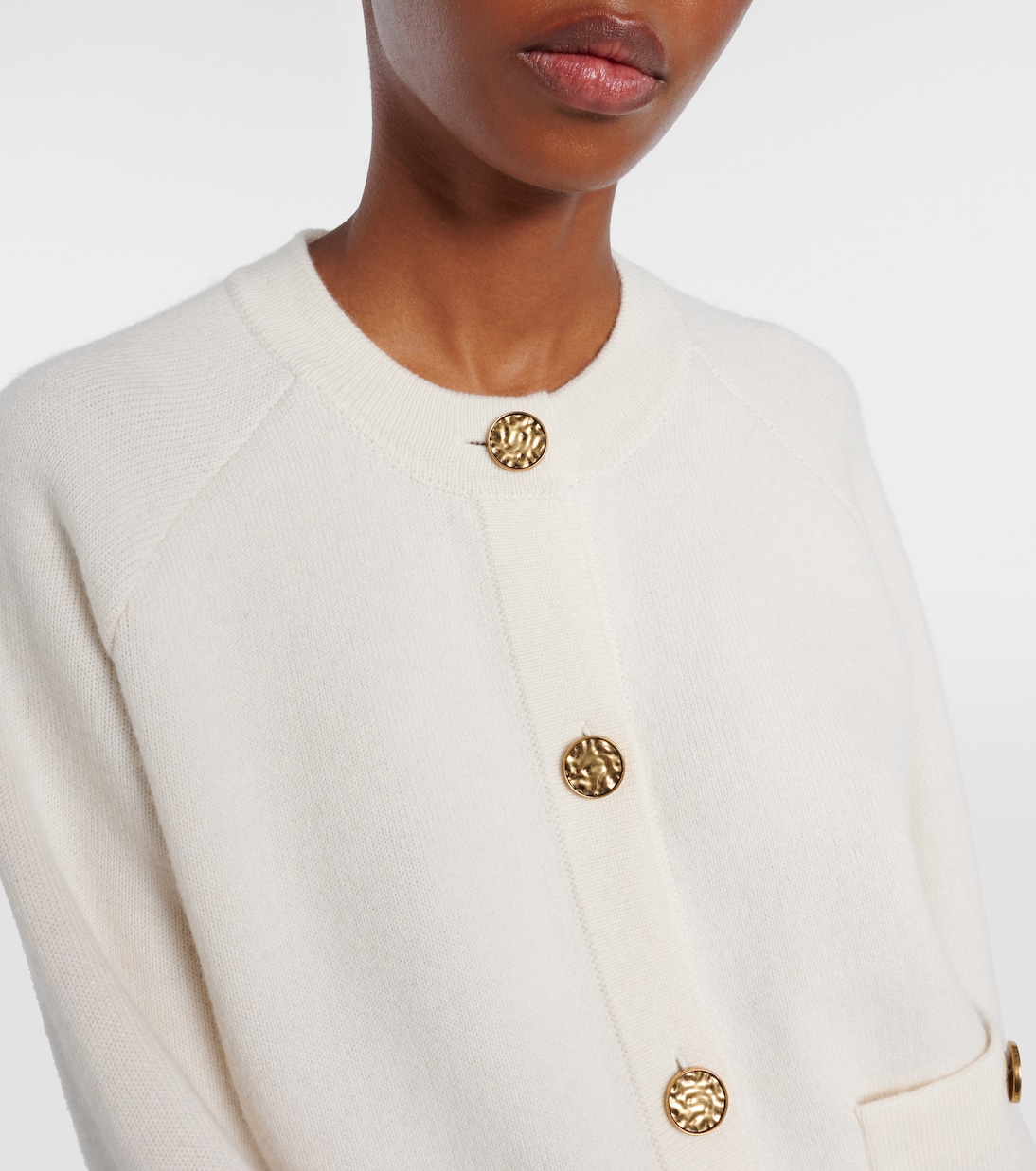 Cardigan in misto lana e cashmere | Toteme