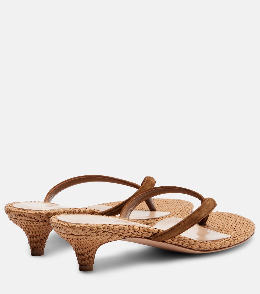 Sandalen Calypso 35 aus Veloursleder | Gianvito Rossi