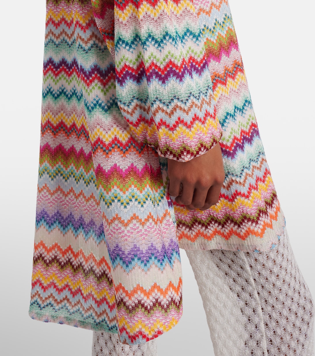 Zigzag lamé shirt | Missoni