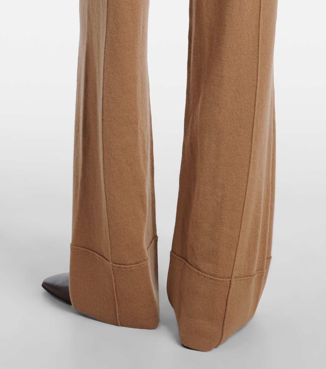 High-rise wool and cashmere wide-leg pants | Jardin des Orangers