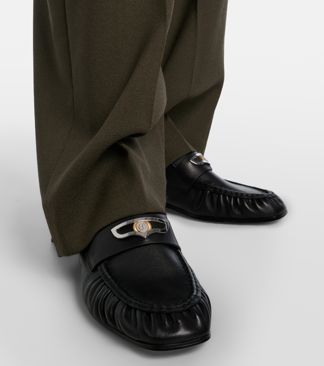 Mocallista leather penny loafers | Christian Louboutin