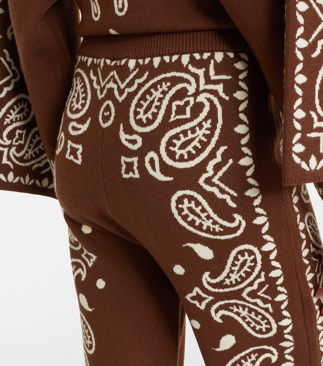 Paisley knitted flared pants | Farm Rio