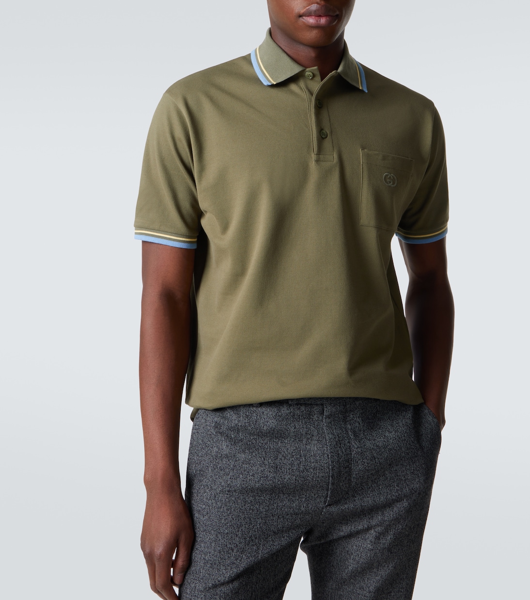 Polohemd aus Piqué  | Gucci