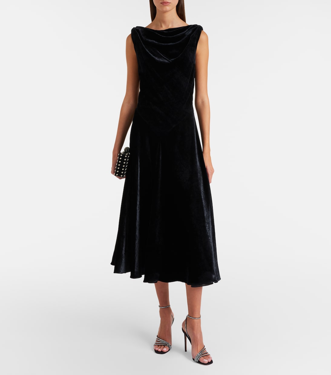 Drina satin midi dress | Altuzarra