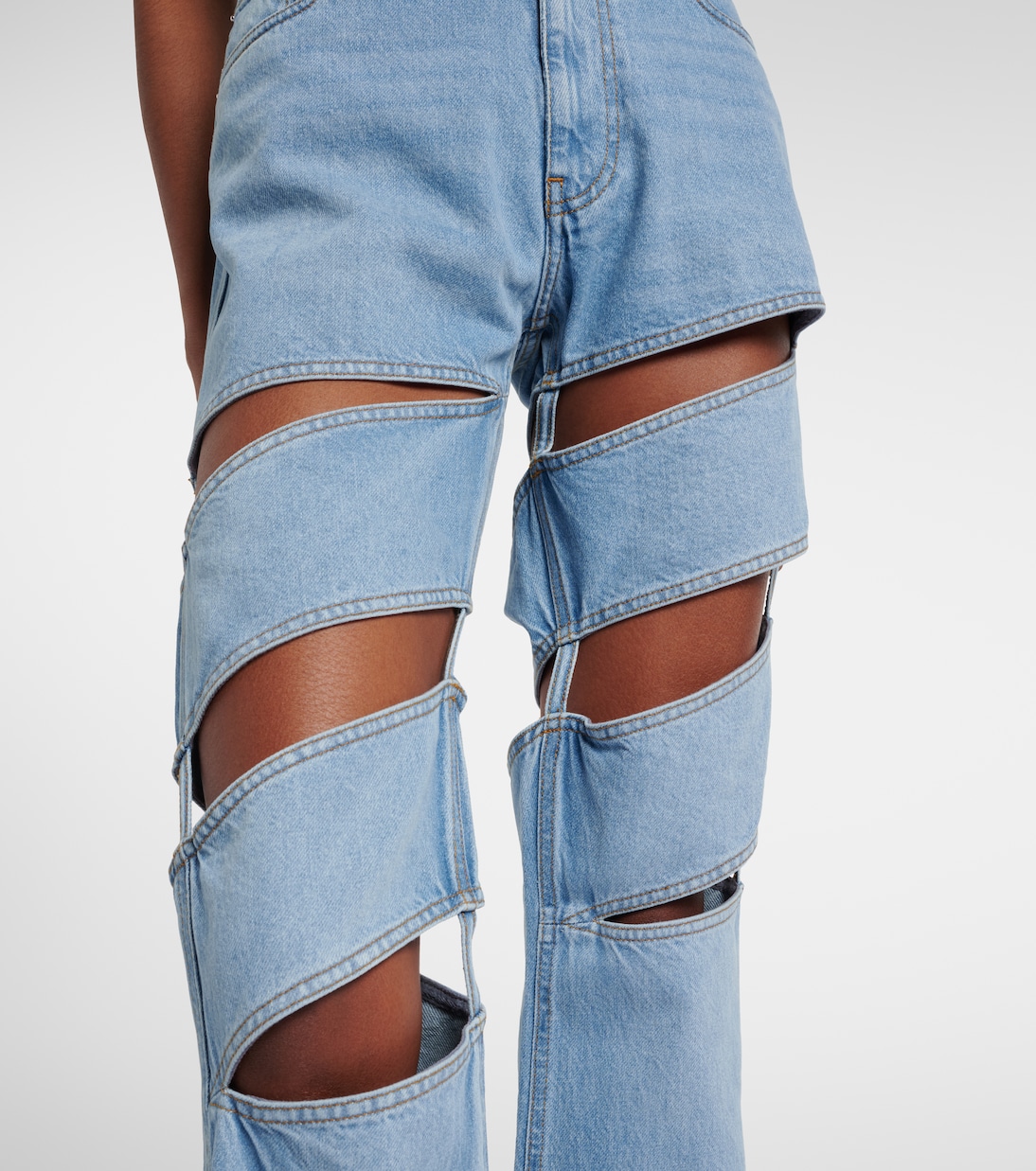 Spiral straight jeans | Coperni