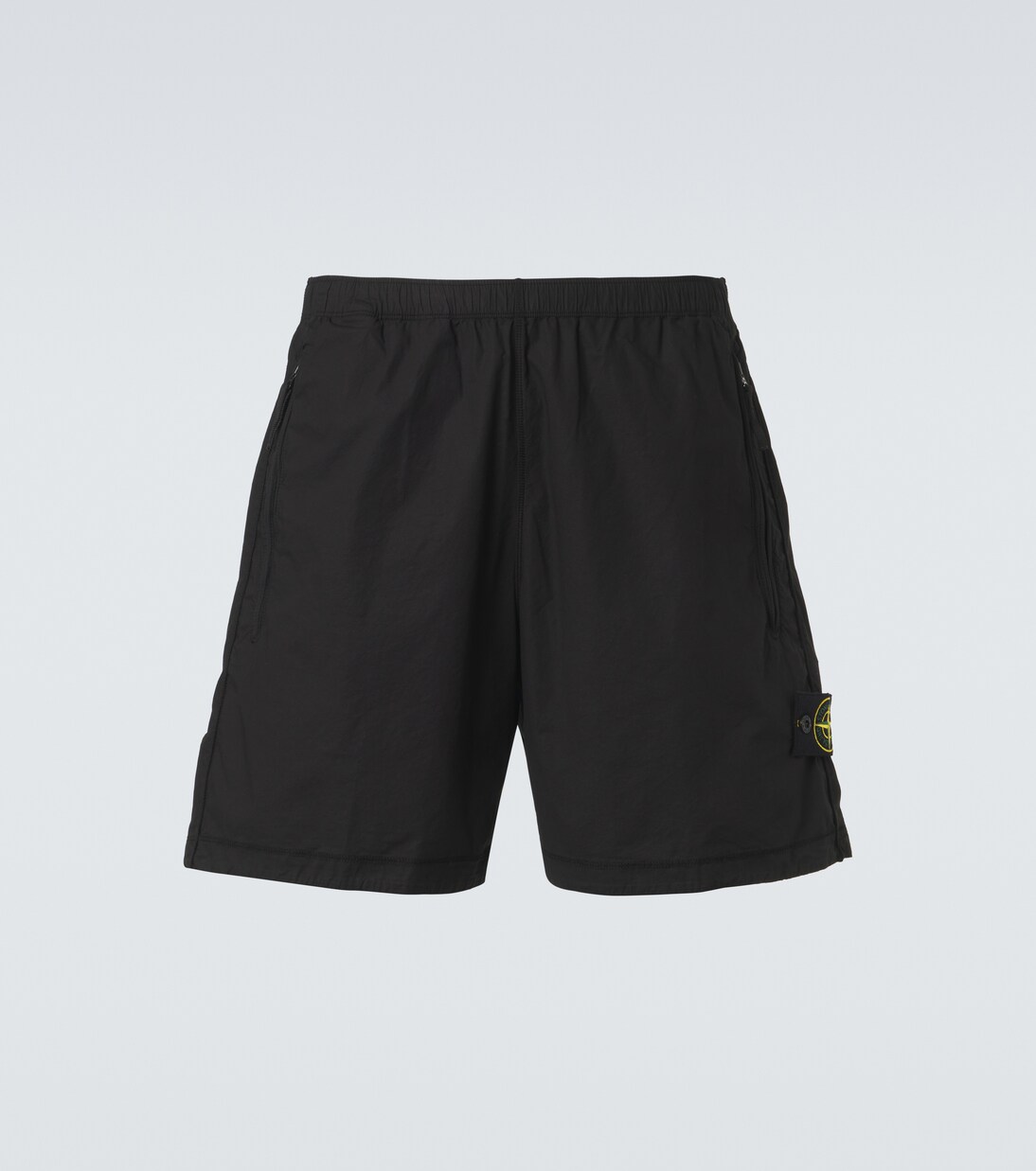 Compass cotton-blend shorts | Stone Island