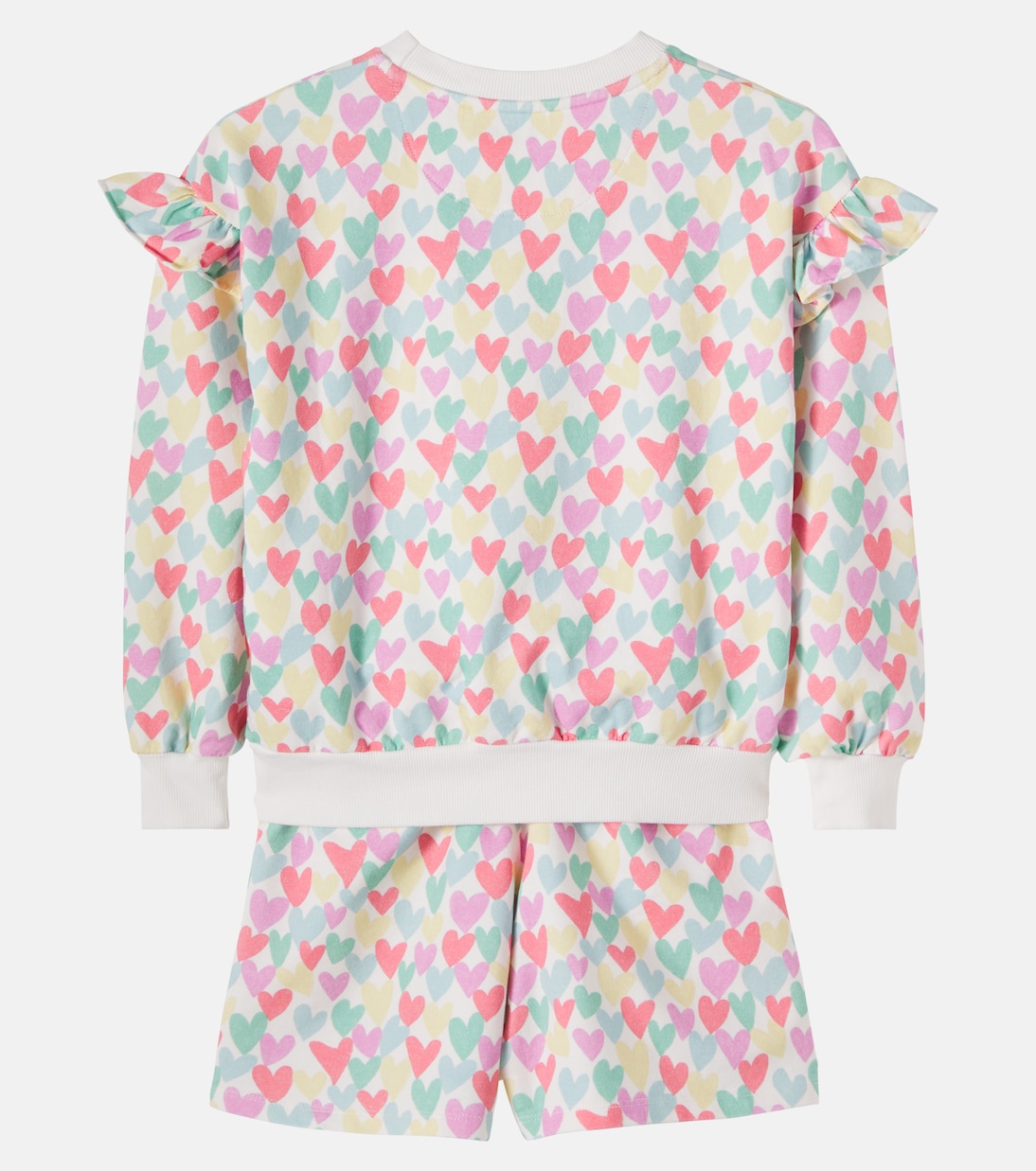 Set Anis aus Sweatshirt und Shorts | The New Society