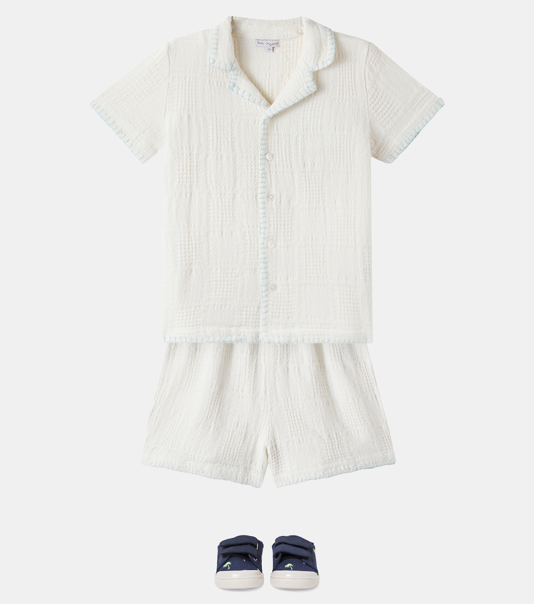 Set aus Top und Shorts aus einem Baumwolle | Bebe Organic