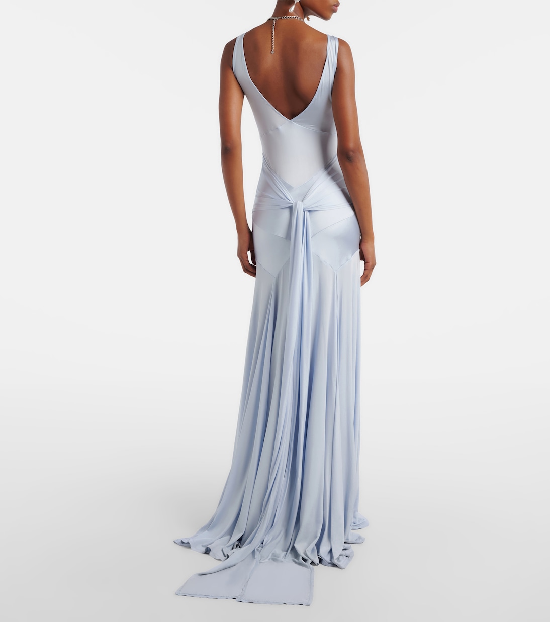 Robe aus Satin | Self-Portrait