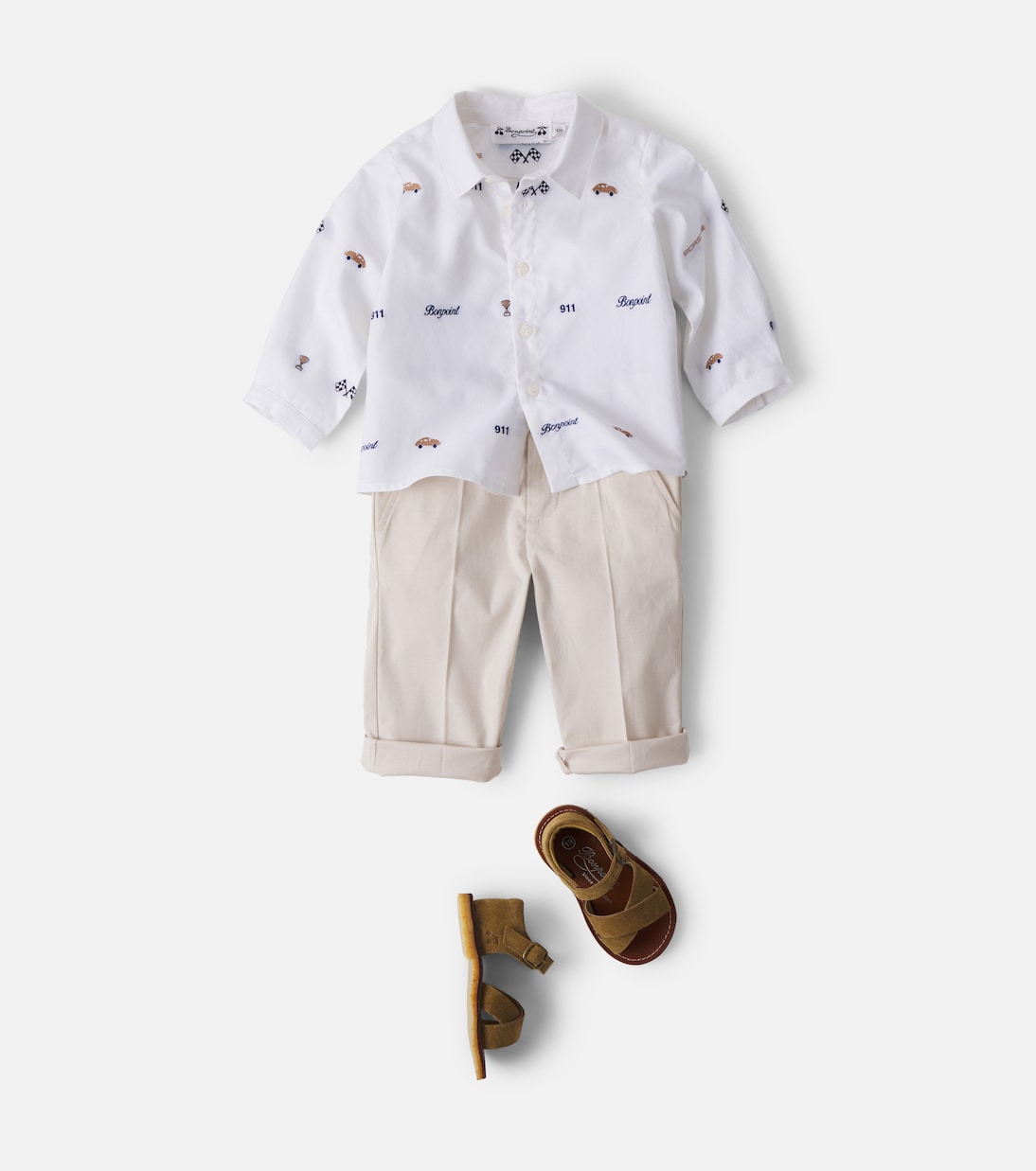 Baby Hose Decibel aus Baumwolle | Bonpoint