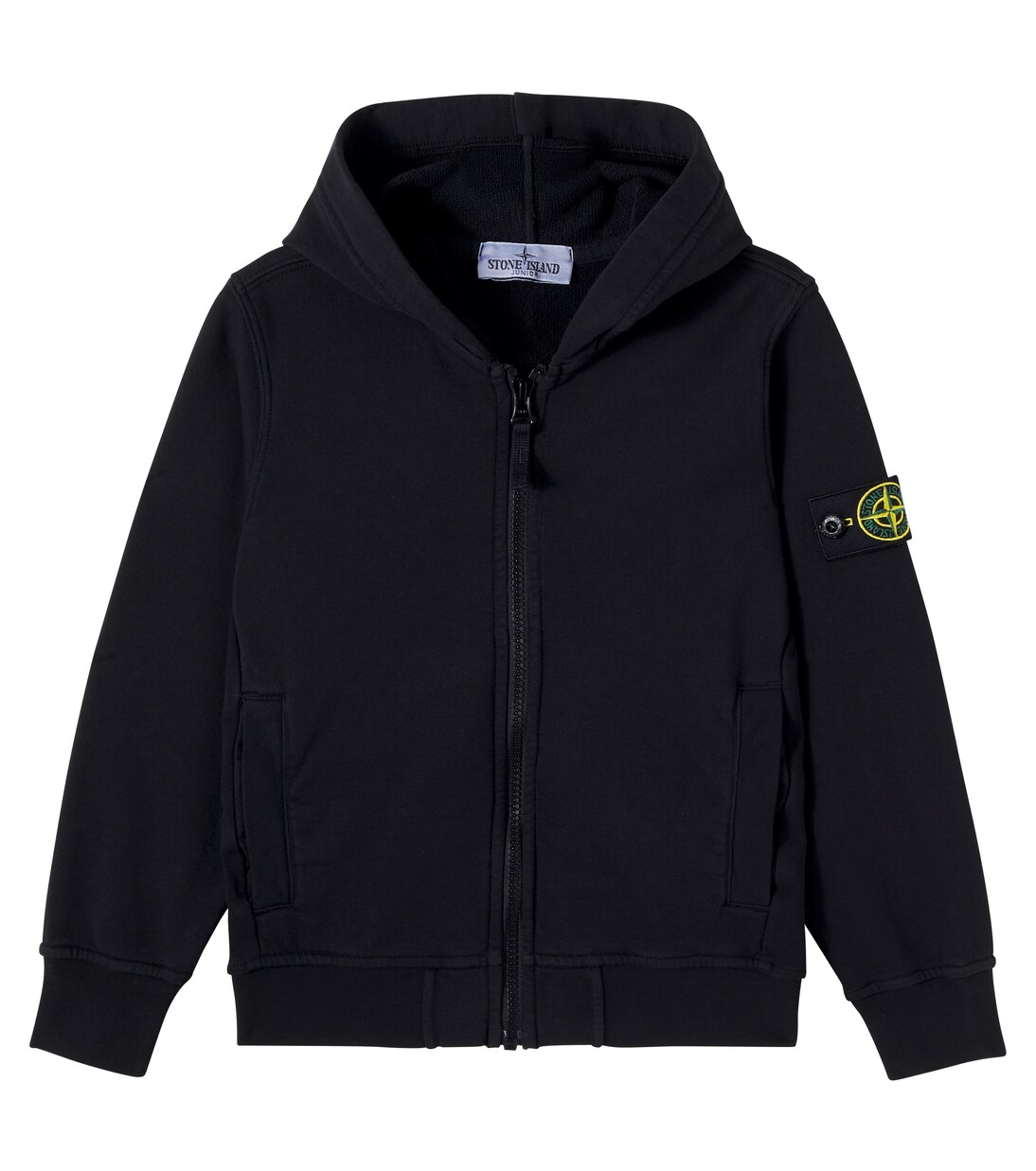 Kapuzenjacke Compass aus Baumwoll-Jersey | Stone Island Junior