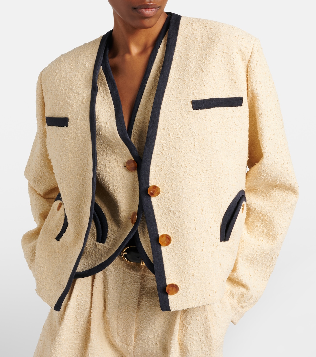 Jacke Riviera aus einem Baumwollgemisch | Blazé Milano