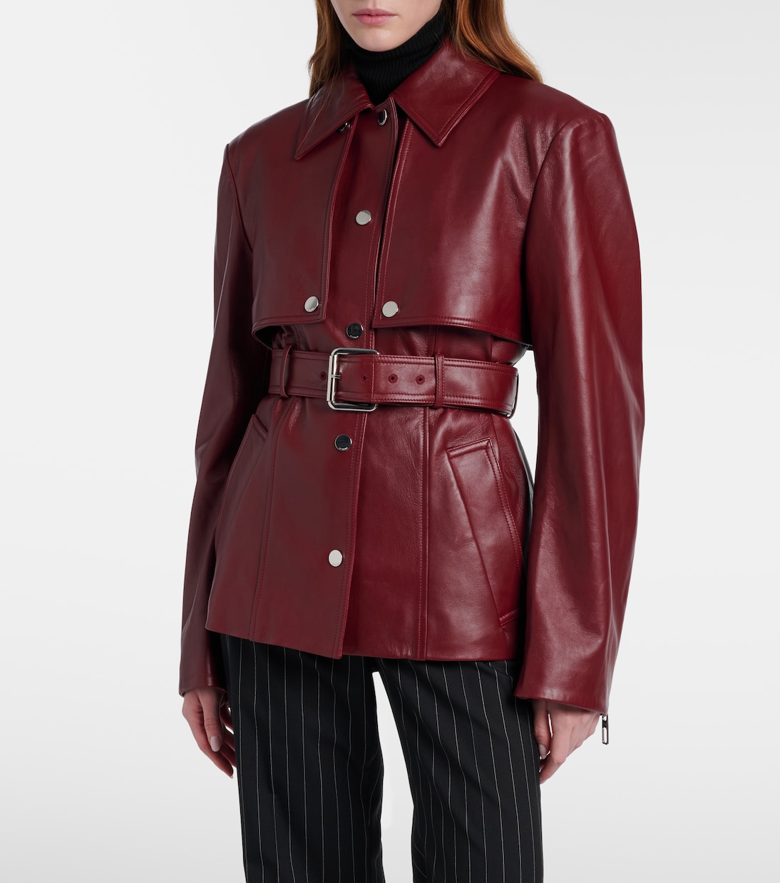 Stenzone convertible leather jacket | Sportmax