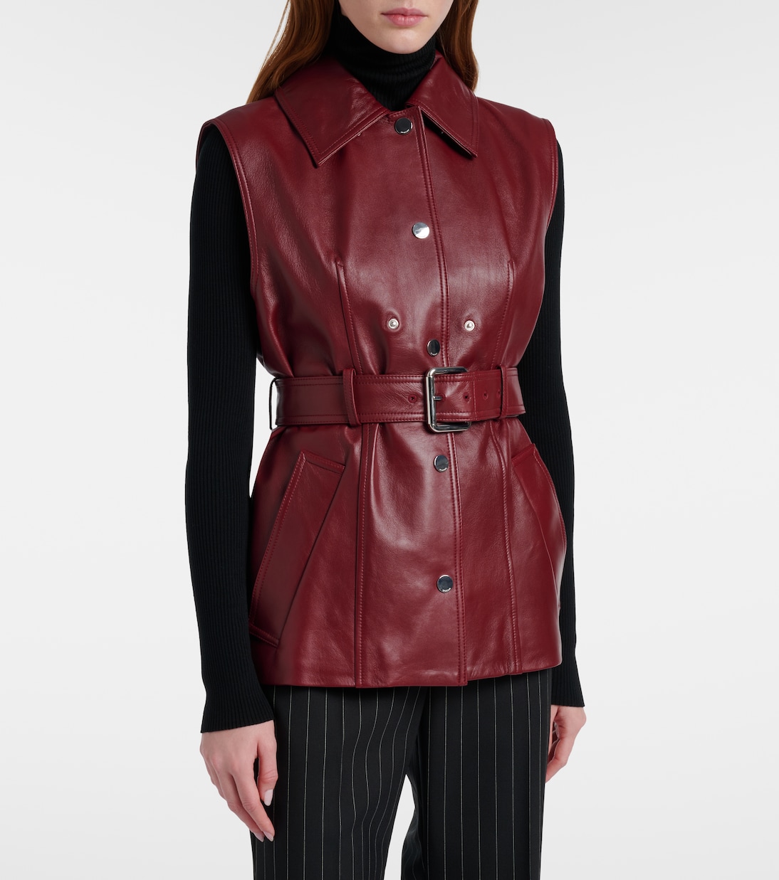 Stenzone convertible leather jacket | Sportmax