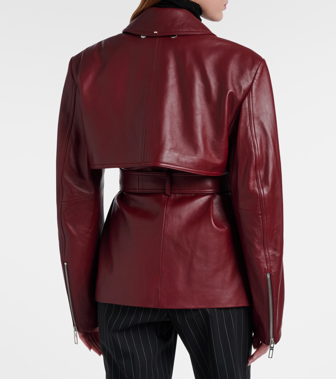 Stenzone convertible leather jacket | Sportmax