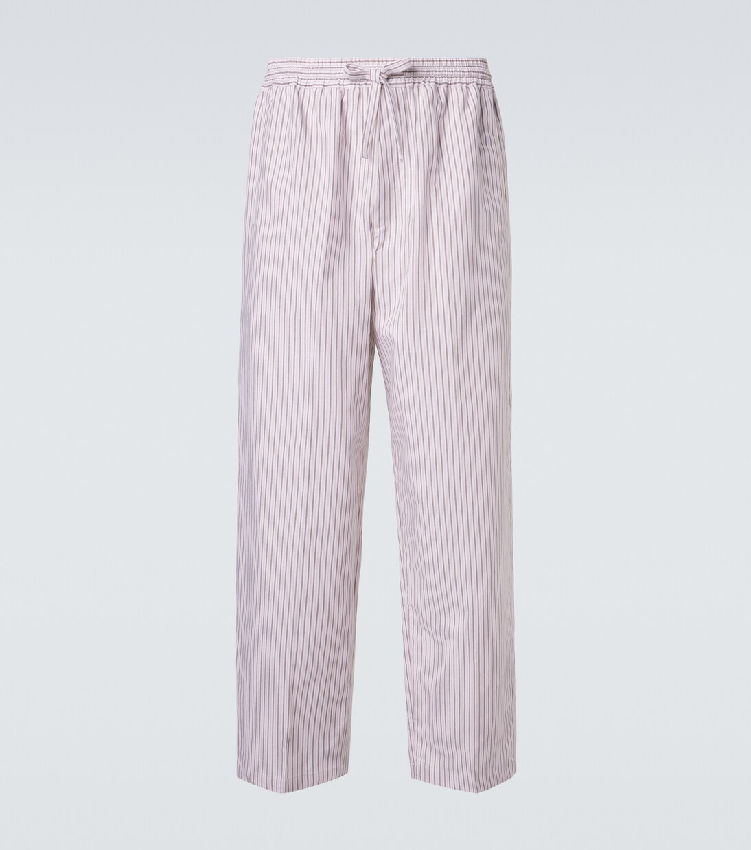 Julian cotton and silk straight pants | Umit Benan