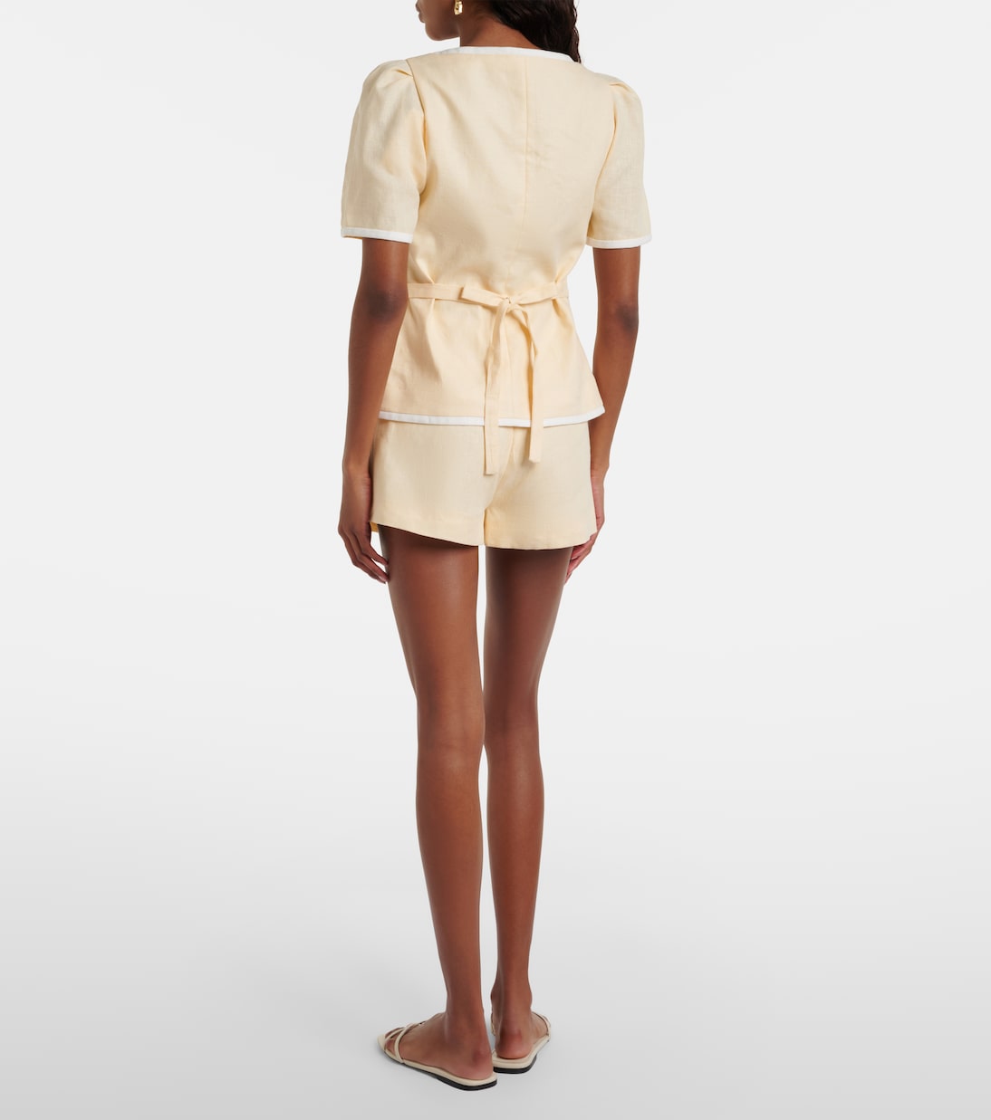 Shorts Lila de lino | Faithfull