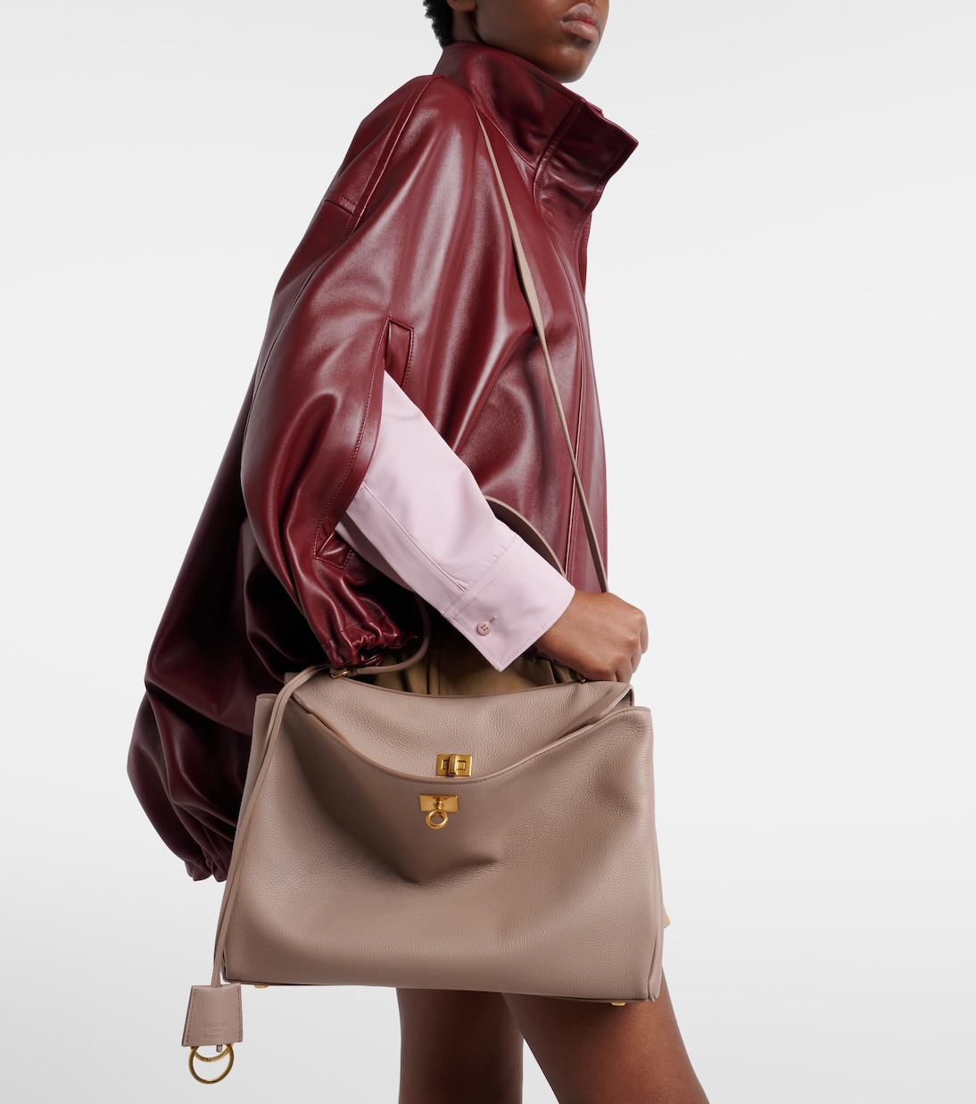 Rodeo Medium leather tote bag | Balenciaga