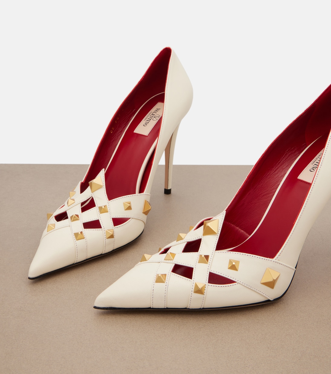 Pumps Studdy aus Leder | Valentino Garavani