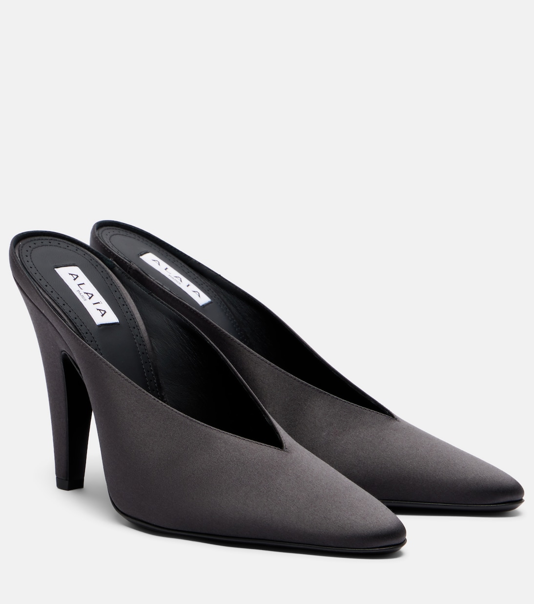 Pantoletten Cone aus Satin | Alaïa