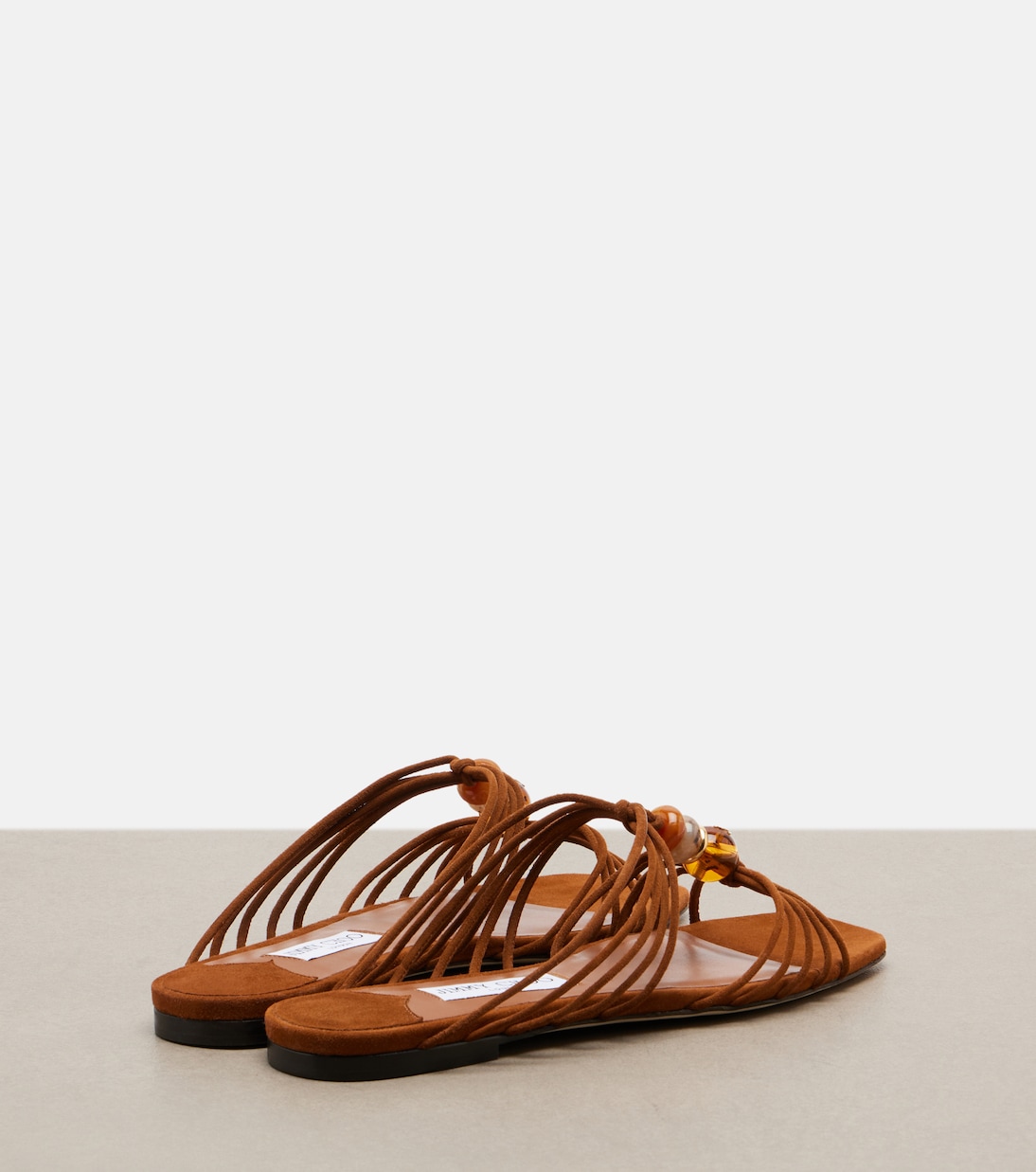 Lova beaded suede sandals | Jimmy Choo