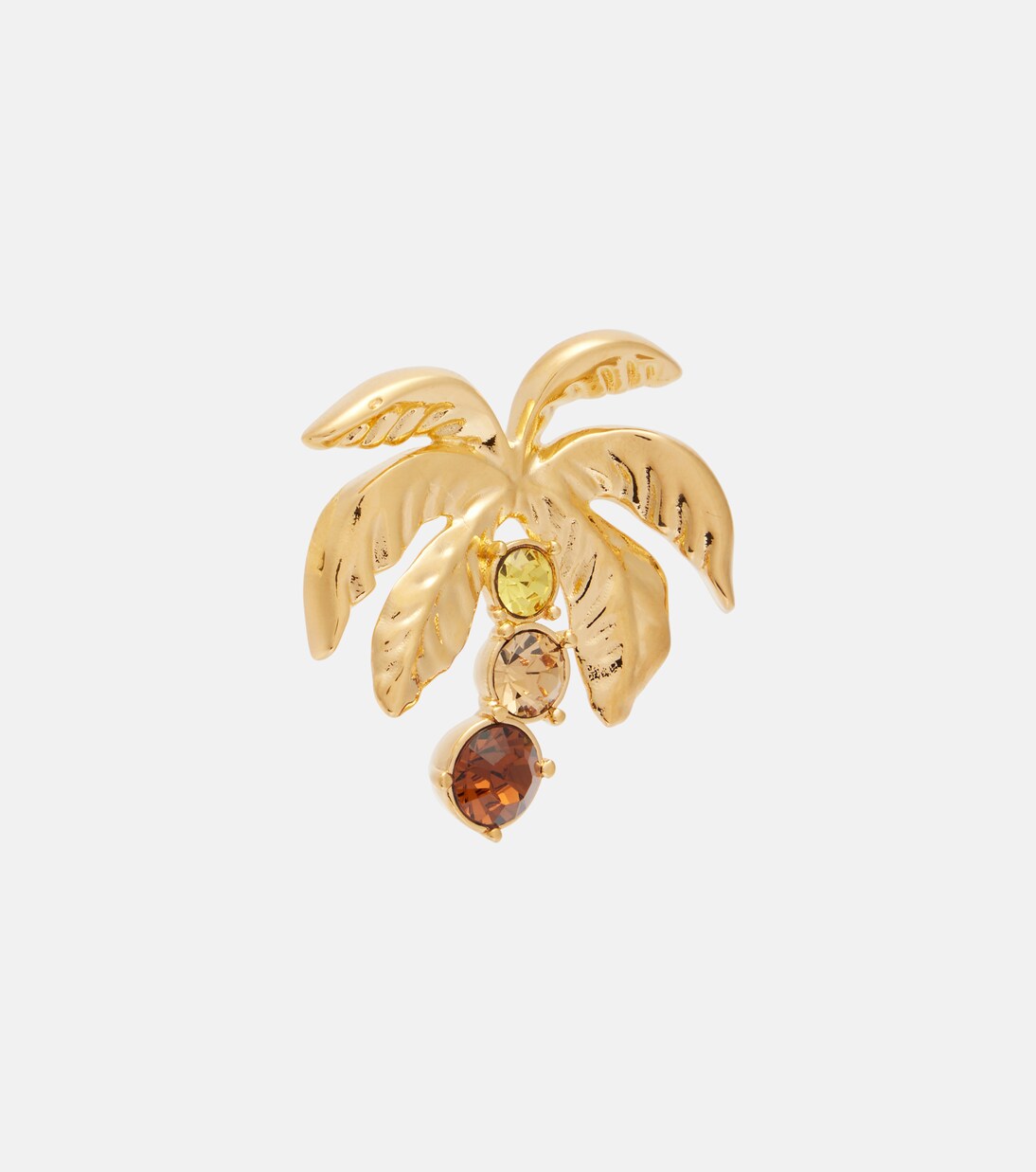 Palm Tree embellished earrings | Oscar de la Renta