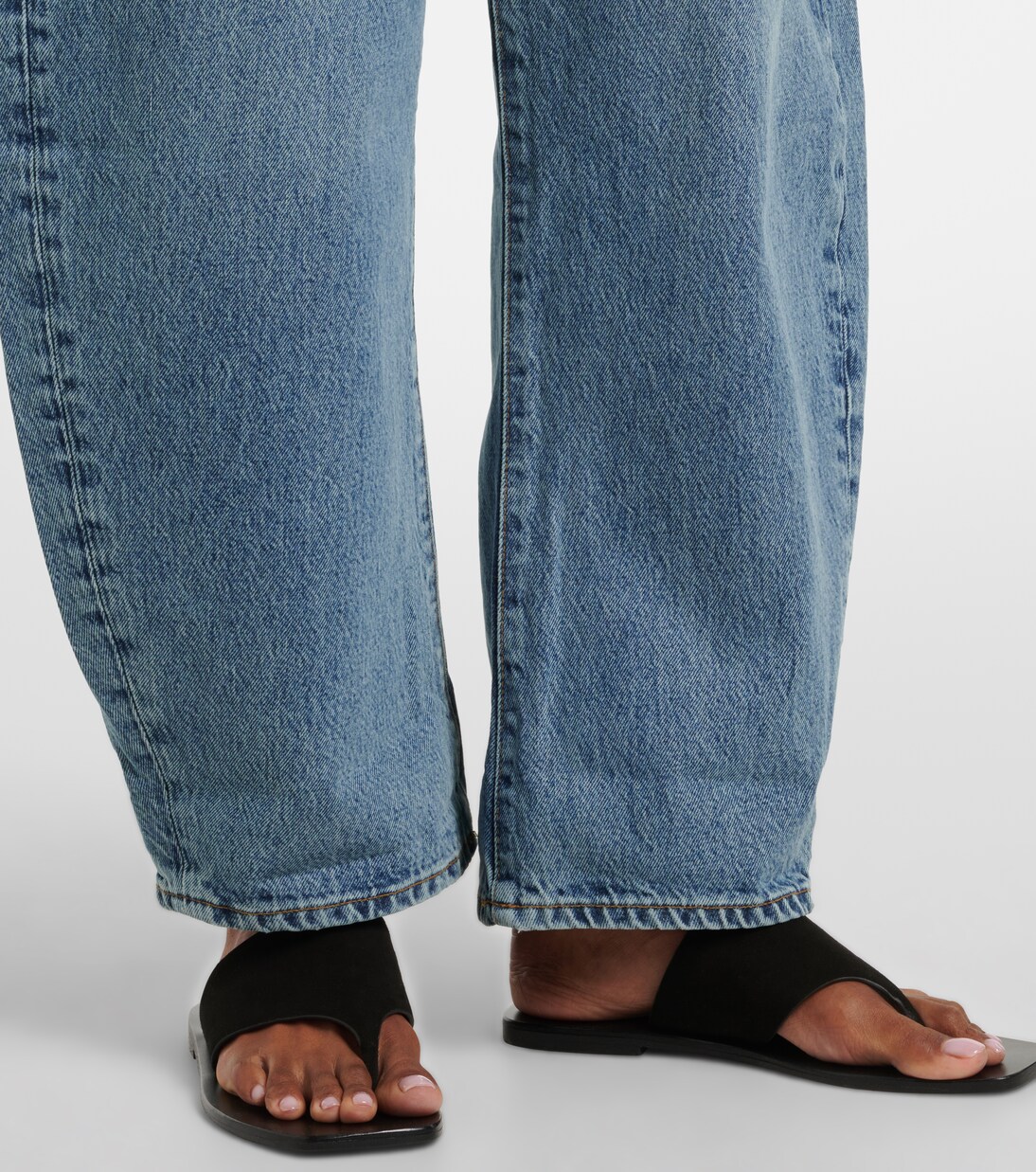Bubble barrel-leg jeans | Frame