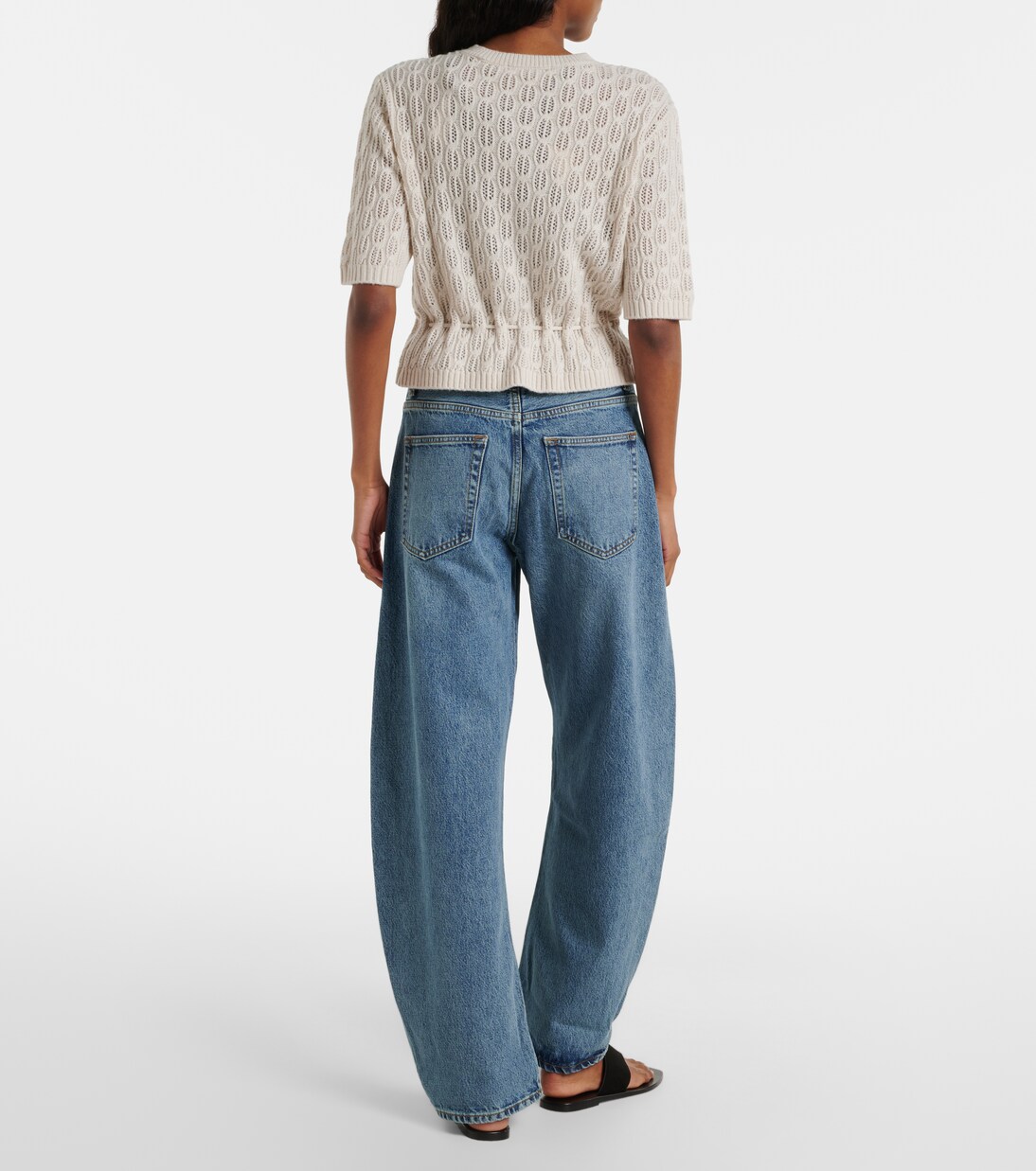Bubble barrel-leg jeans | Frame