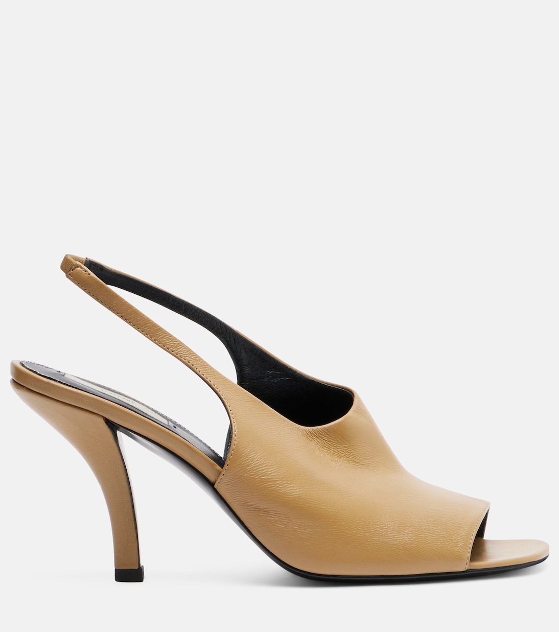 Leather slingback sandals | Toteme
