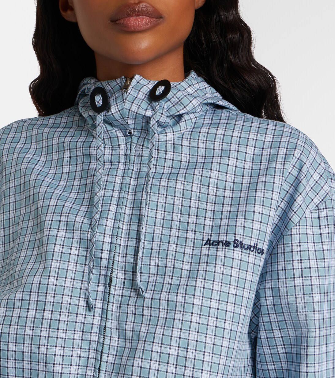 Chaqueta técnica a cuadros | Acne Studios