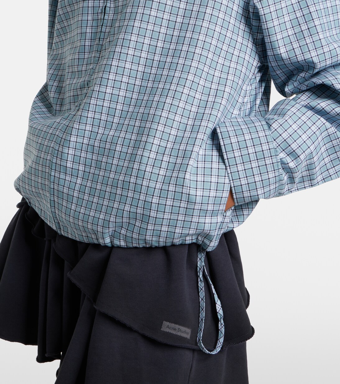 Chaqueta técnica a cuadros | Acne Studios