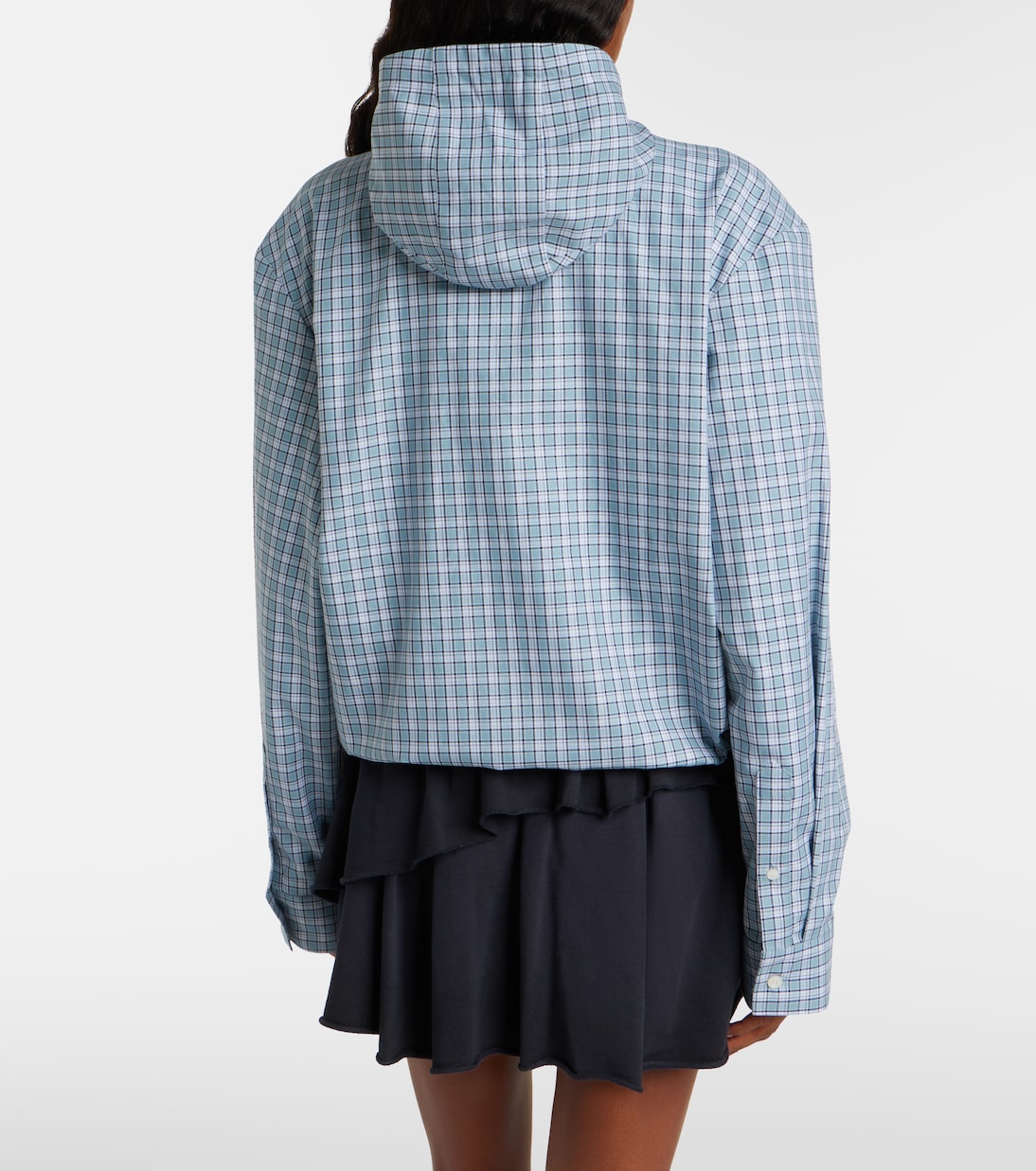 Chaqueta técnica a cuadros | Acne Studios