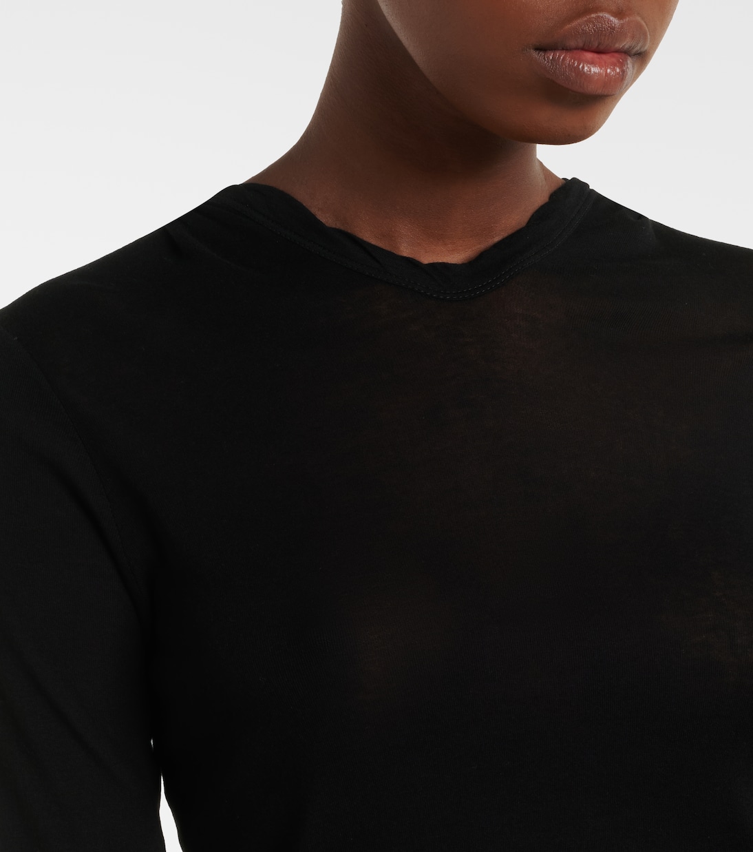 Cotton jersey top | Rick Owens