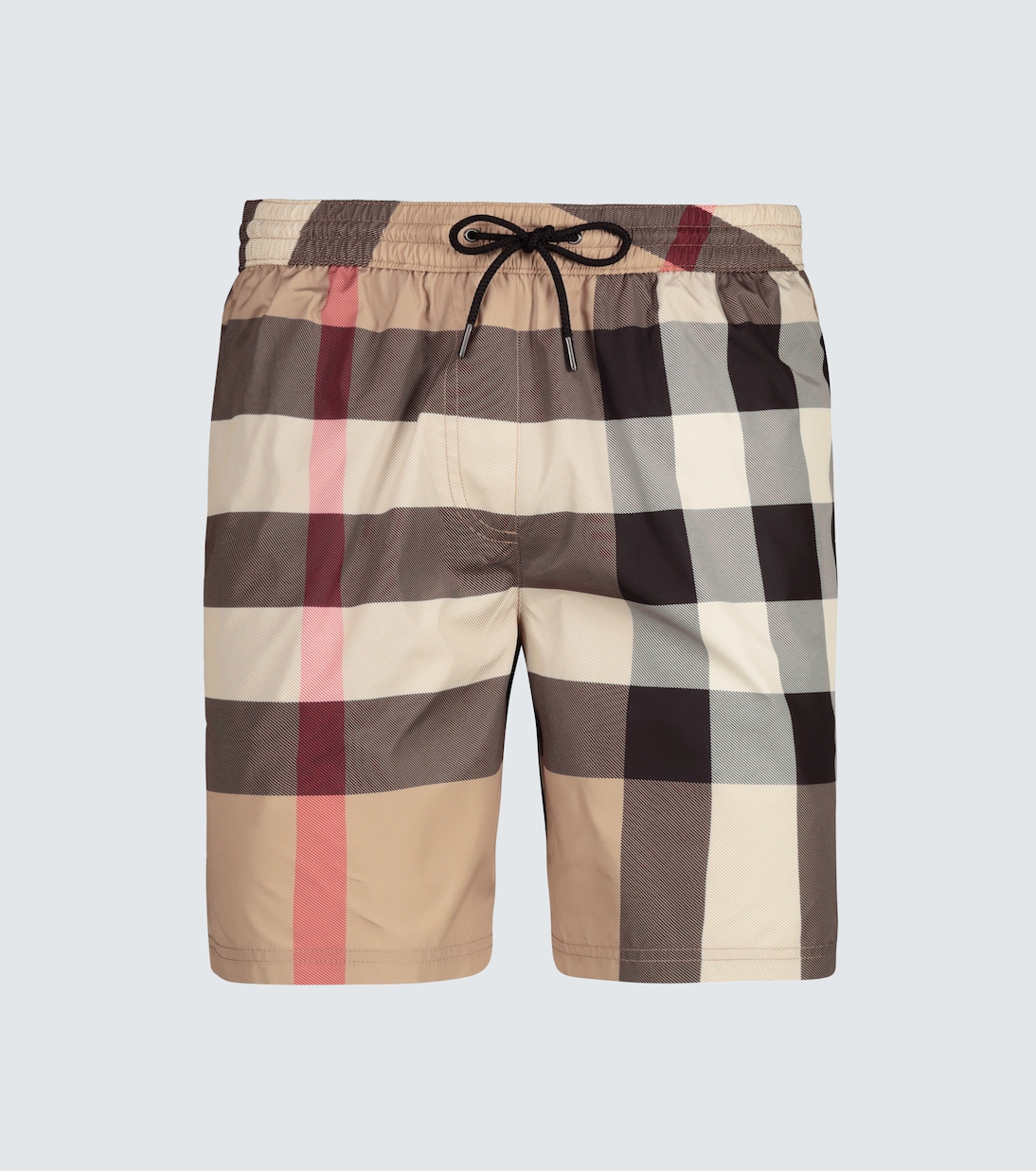 Large check-print swim shorts | Burberry