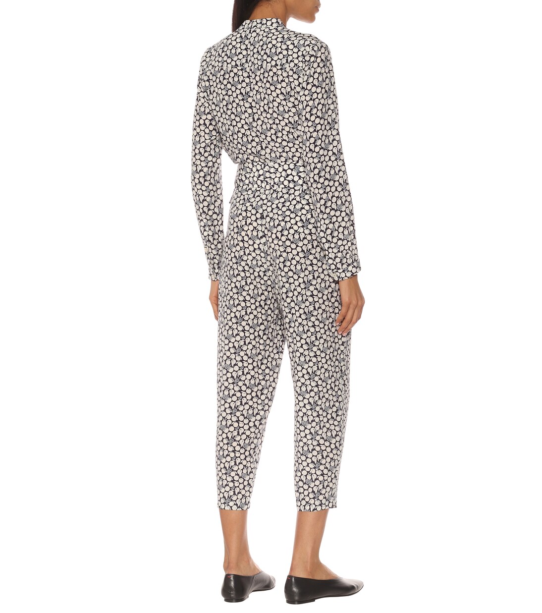 Pantalon Cecilia imprimé en soie | Stella McCartney