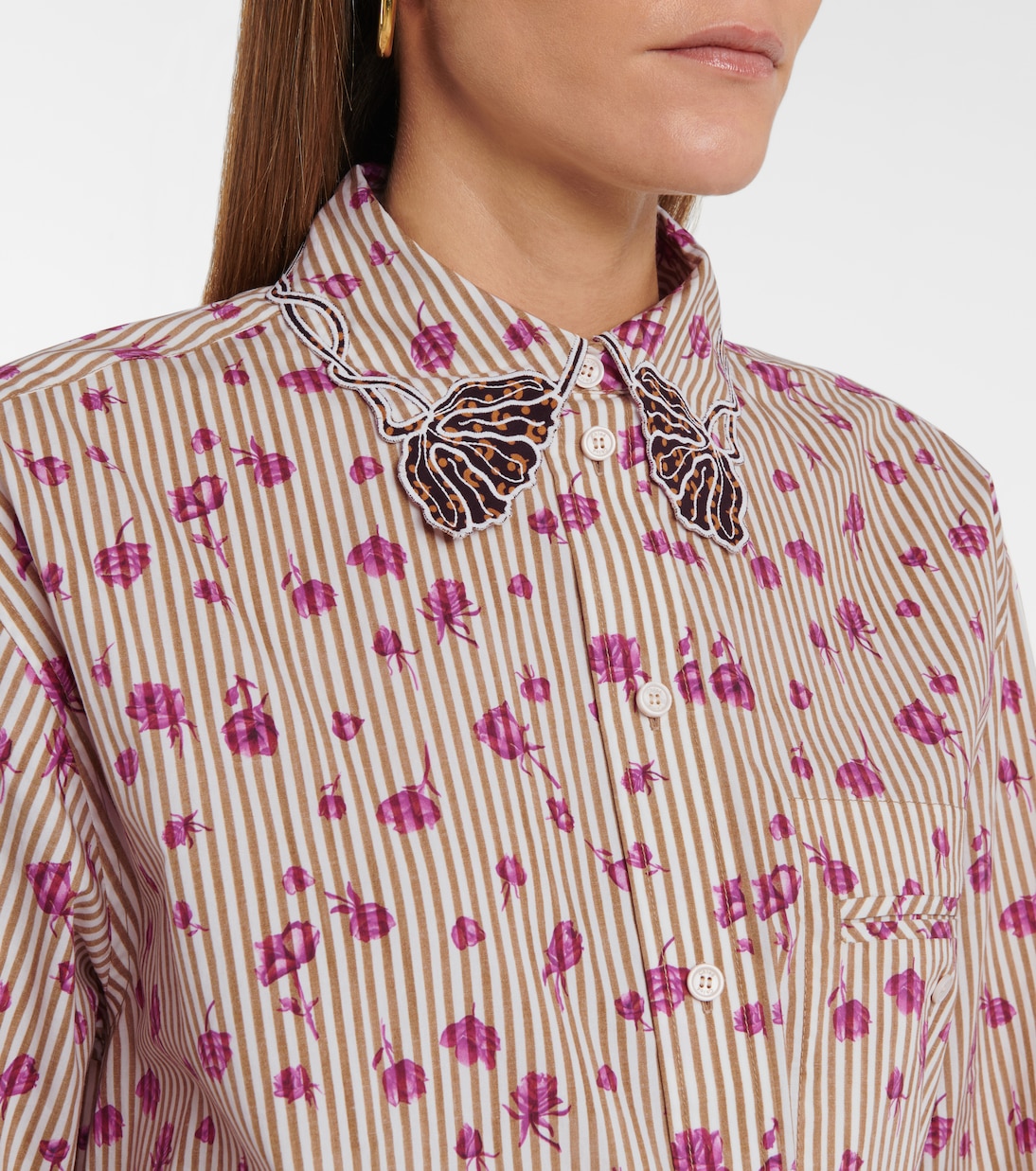 Bedruckte Bluse aus Baumwolle | Chloé