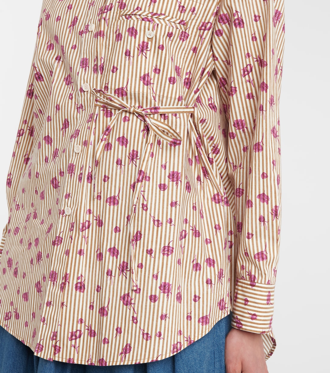 Bedruckte Bluse aus Baumwolle | Chloé