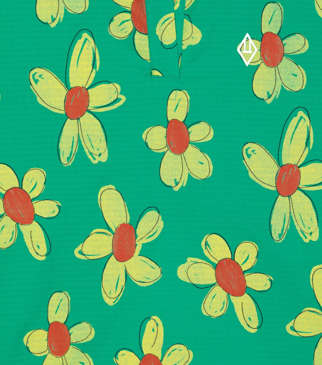 Kangaroo floral cotton shirt | The Animals Observatory